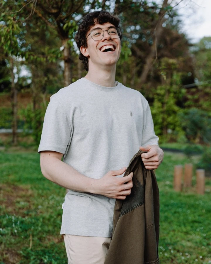 TreeShirt Grey Mel 2 TreeShirt Grey Mel – Bild 2