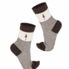 TreeSocks Standard Stripes Beige-Brown