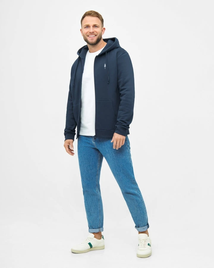 TreeHoodie Jacket Navy 3 TreeHoodie Jacket Navy – Bild 3