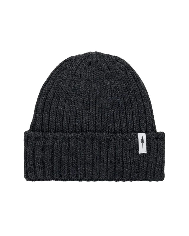 Treeanie Knitted Black Mel 1 Treeanie Knitted Black Mel