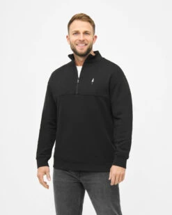 TreeSweater Quarter Zip Black 16 TreeSweater Quarter Zip Black -Nikin 1539.100 TreeSweater Quarter Zip Black M1