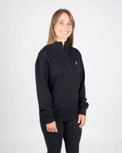 TreeSweater Quarter Zip Black 19 TreeSweater Quarter Zip Black -Nikin 1539.100 TreeSweater Quarter Zip Black Unisex F02