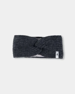 TreeHeadband Knitted Twist Cosy Black Mel