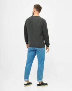 TreePullover Cosy Anthracite Mel 14 TreePullover Cosy Anthracite Mel -Nikin 1620.113 TreePullover Cosy Anthracite Mel Unisex M3