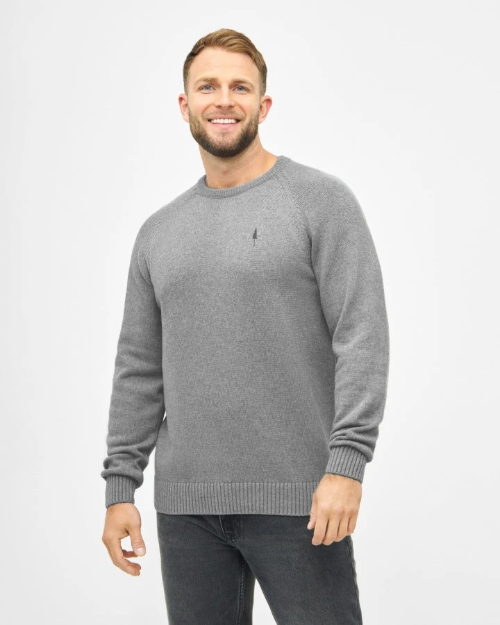 TreePullover Cosy Grey Mel 2 TreePullover Cosy Grey Mel – Bild 2