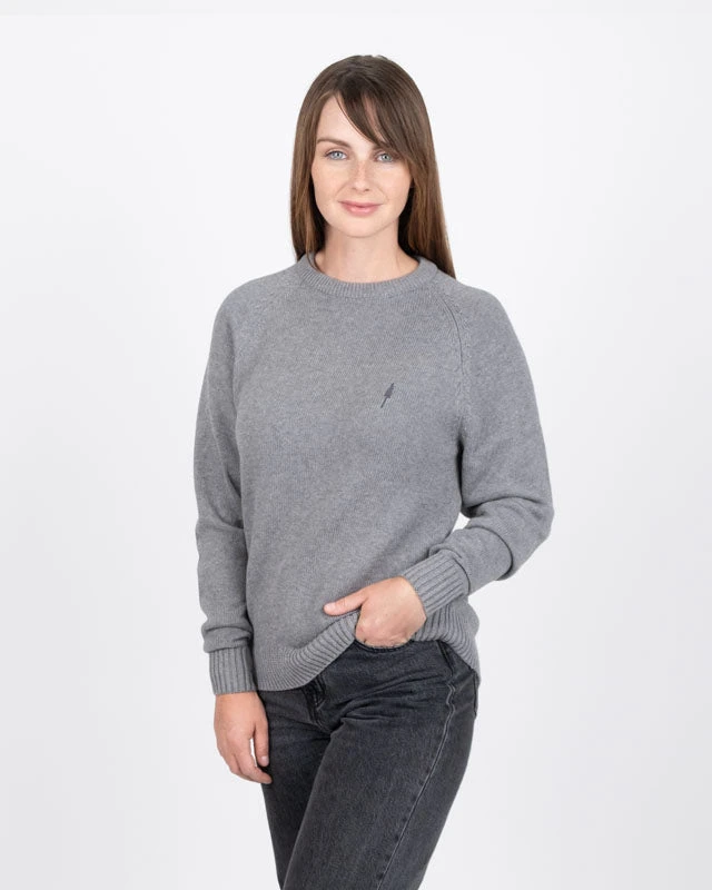 TreePullover Cosy Grey Mel 5 TreePullover Cosy Grey Mel – Bild 5