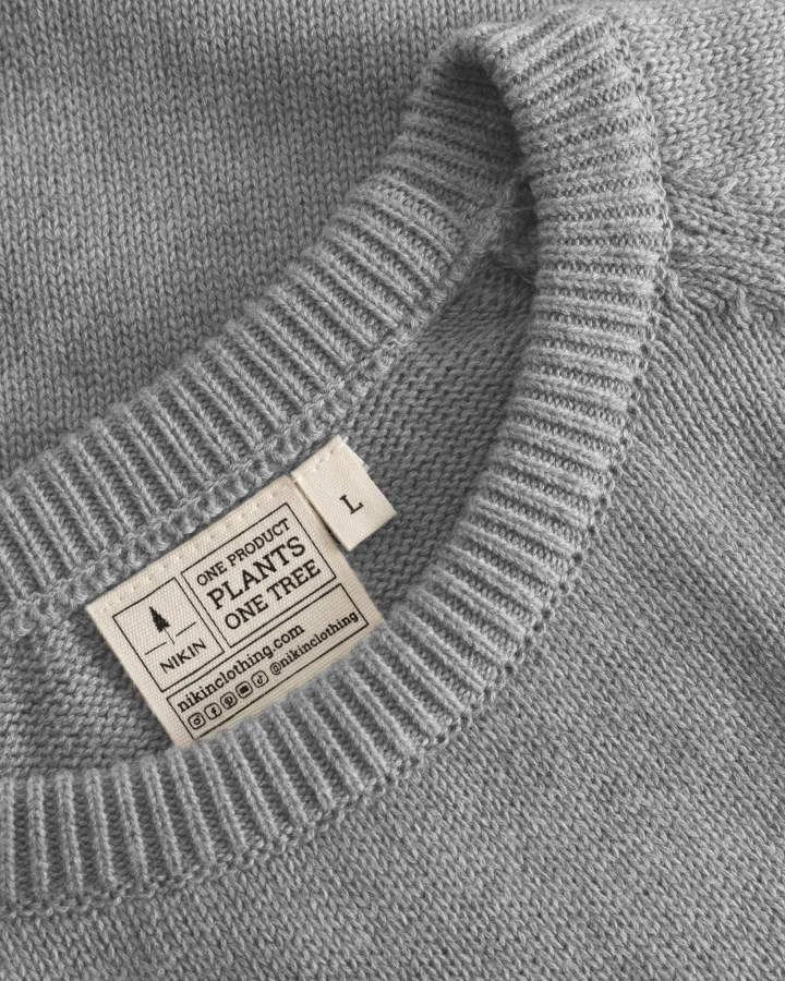 TreePullover Cosy Grey Mel 6 TreePullover Cosy Grey Mel – Bild 6