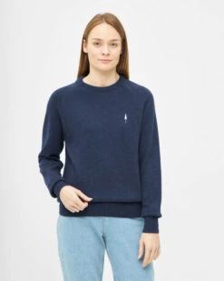 TreePullover Cosy Navy Mel 15 TreePullover Cosy Navy Mel -Nikin 1620.405 TreePullover Cosy Navy Mel F2