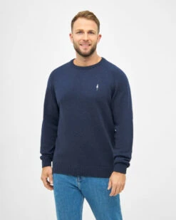 TreePullover Cosy Navy Mel 12 TreePullover Cosy Navy Mel -Nikin 1620.405 TreePullover Cosy Navy Mel M1