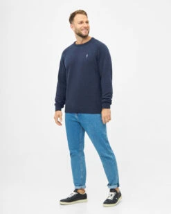 TreePullover Cosy Navy Mel 13 TreePullover Cosy Navy Mel -Nikin 1620.405 TreePullover Cosy Navy Mel M2