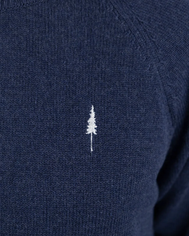 TreePullover Cosy Navy Mel 9 TreePullover Cosy Navy Mel – Bild 9