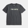 TreeShirt Mountain Panorama Dark Anthracite