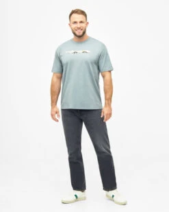 TreeShirt Mountain Panorama Elemental Blue 10 TreeShirt Mountain Panorama Elemental Blue -Nikin 1670.436. TreeShirt Mountain Panorama Elemental Blue M2