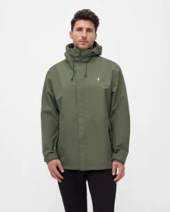 TreeJacket Rain Dark Olive (1st Edition) -Nikin 1690.935 TreeJacket Rain Unisex Dark Olive M01 a5775c9f dd4e 49af acac 89b365b94514