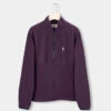 TreeFleece Quarter Zip Women Deep Purple