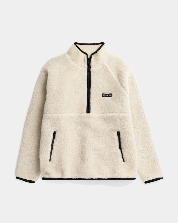 TreeFleece Pullover Teddy Women Chalk 1 TreeFleece Pullover Teddy Women Chalk