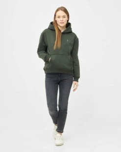 TreeHoodie Circular Women Ash Green -Nikin 1723.937 TreeHoodie Circular Women Ash Green F1