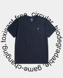 TreeShirt Circular Dark Navy