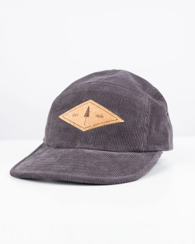 TreeCap 5Panel Corduroy Anthracite 1 TreeCap 5Panel Corduroy Anthracite