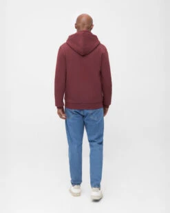 TreeHoodie Jacket Bordeaux Mel -Nikin 1741.606 TreeHoodie Jacket Bordeaux Mel M3