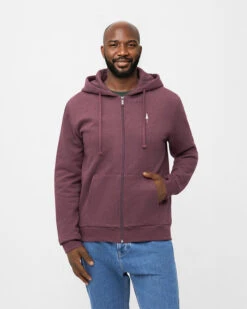 Tracksuit Combo 16 Tracksuit Combo -Nikin 1741.606 TreeHoodie Jacket Unisex Bordeaux Mel M01