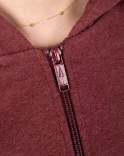 TreeHoodie Jacket Women Bordeaux Mel 10 TreeHoodie Jacket Women Bordeaux Mel -Nikin 1742.606 TreeHoodie Zip Women BordeauxMel D1