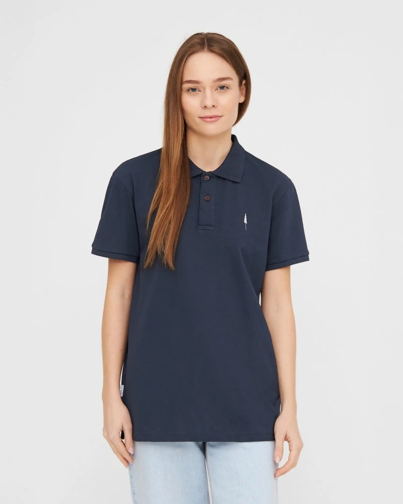 TreePolo Dark Navy 6 TreePolo Dark Navy – Bild 6