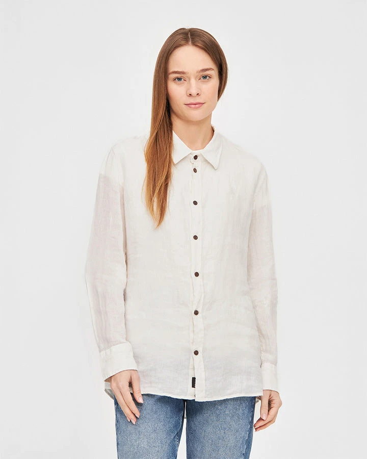 TreePlanter Shirt Linen White 7 TreePlanter Shirt Linen White – Bild 7