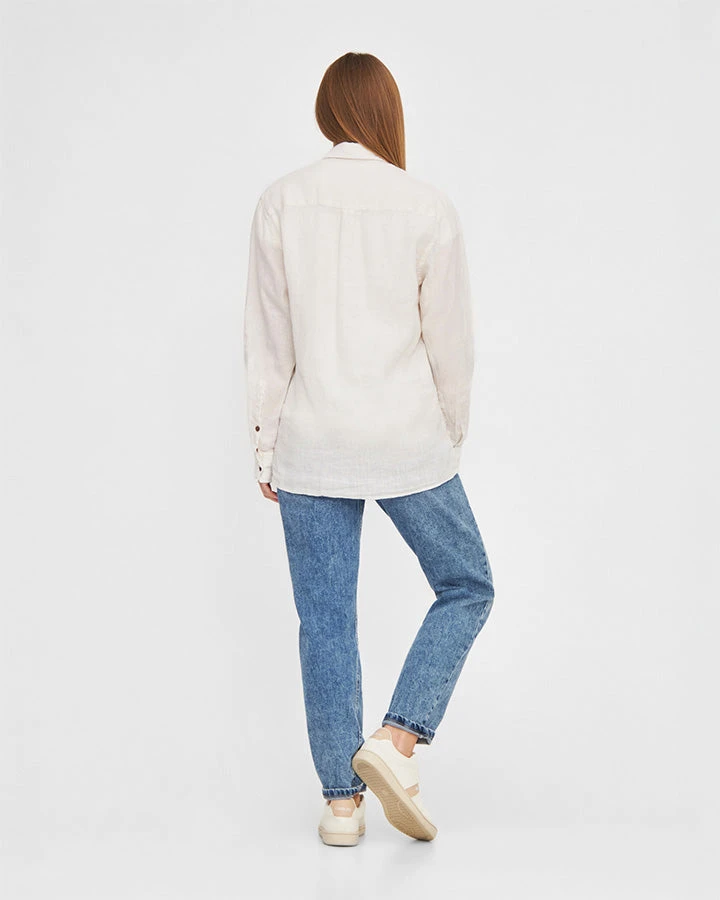 TreePlanter Shirt Linen White 9 TreePlanter Shirt Linen White – Bild 9