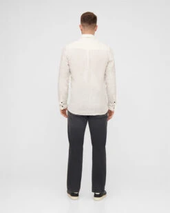 TreePlanter Shirt Linen White 14 TreePlanter Shirt Linen White -Nikin 1765.000 Linen Shirt Maienzug Unisex White M2