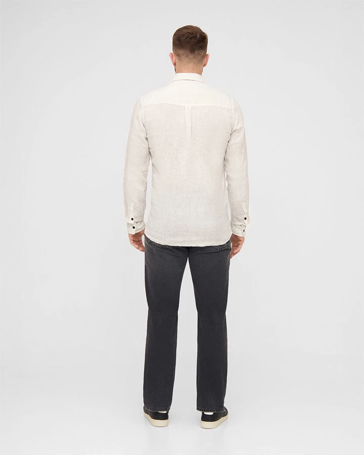 TreePlanter Shirt Linen White 6 TreePlanter Shirt Linen White – Bild 6