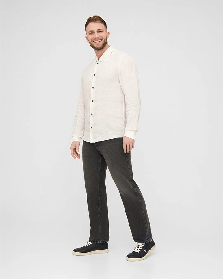 TreePlanter Shirt Linen White 5 TreePlanter Shirt Linen White – Bild 5