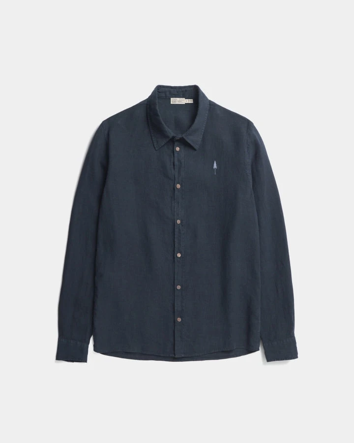 TreePlanter Shirt Linen Dark Navy 1 TreePlanter Shirt Linen Dark Navy