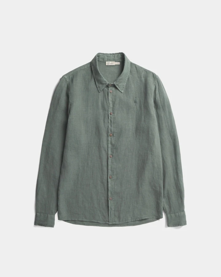 TreePlanter Shirt Linen Sage 1 TreePlanter Shirt Linen Sage