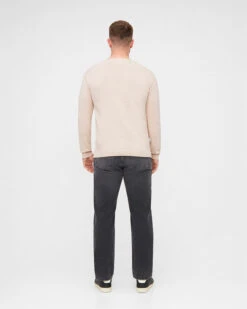 TreePullover Knitted Stripes Raw-Olive -Nikin 1766.008 TreePullover Light Unisex Raw Olive M2