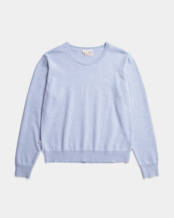 TreePullover Knitted Women Sky Blue Mel