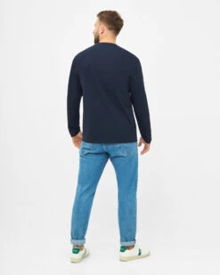 TreeShirt Mono Longsleeve Pocket Relaxed Dark Navy -Nikin 1772.435 TreeShirt Mono Longsleeve Pocket Relaxed Dark Navy M2