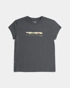 TreeShirt Mountain Panorama Women Anthracite
