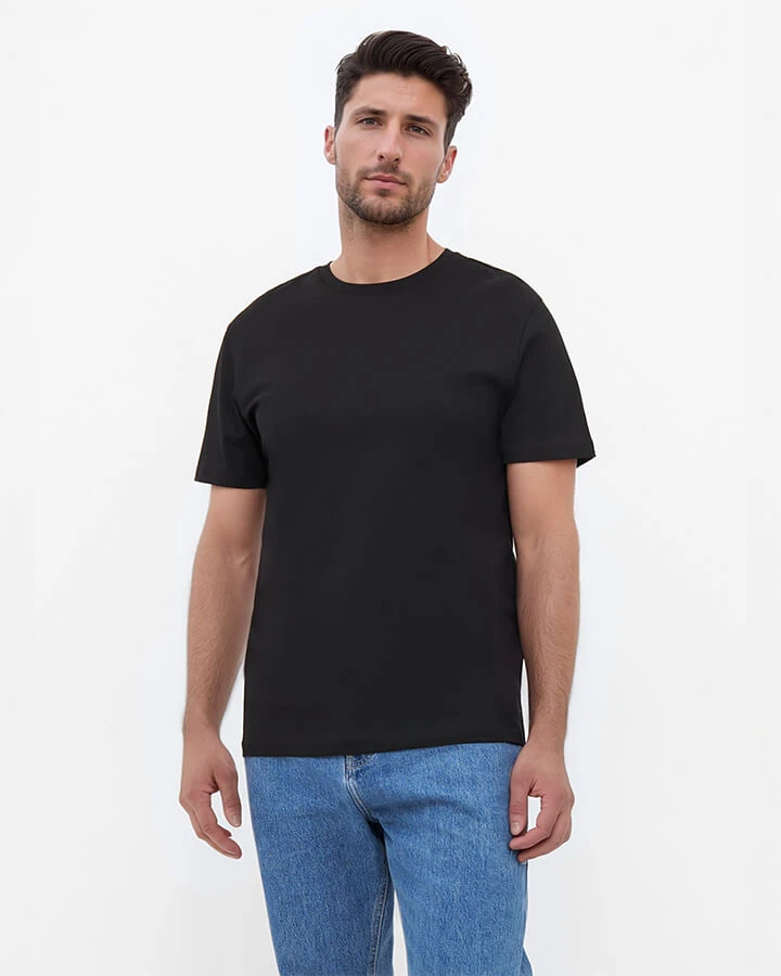 TreeShirt Plain Black 3 TreeShirt Plain Black – Bild 3
