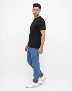 TreeShirt Plain Black 12 TreeShirt Plain Black -Nikin 1777.100 TreeShirt Plain Black M1 ganzkoerper