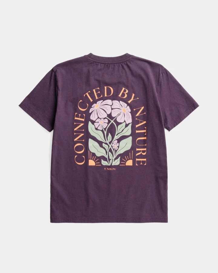 TreeShirt Women Connected By Nature Deep Purple 1 TreeShirt Women Connected By Nature Deep Purple