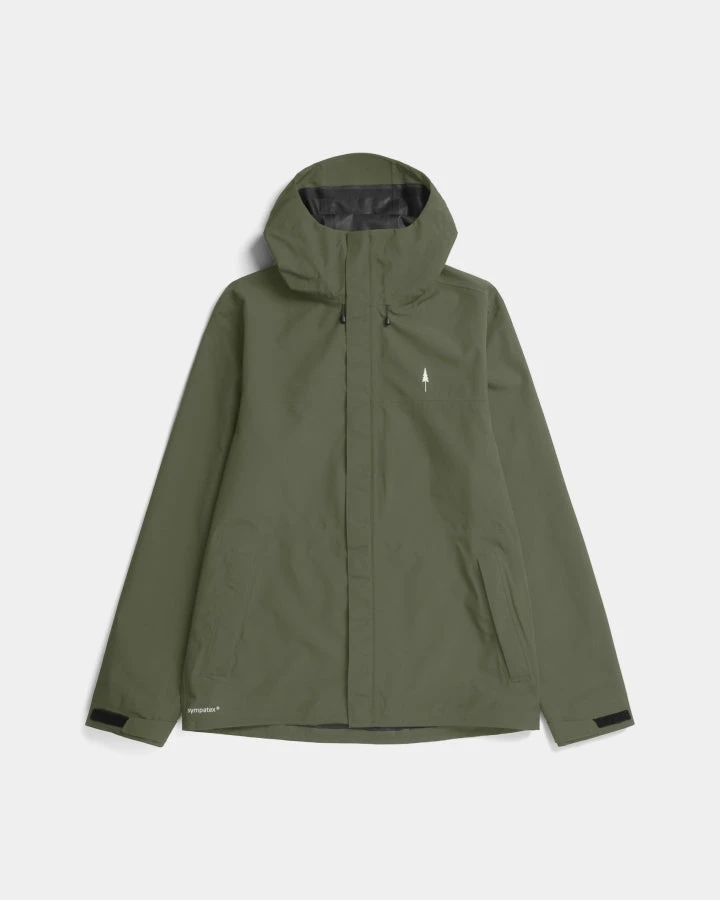 TreeJacket Rain Dark Olive 1 TreeJacket Rain Dark Olive