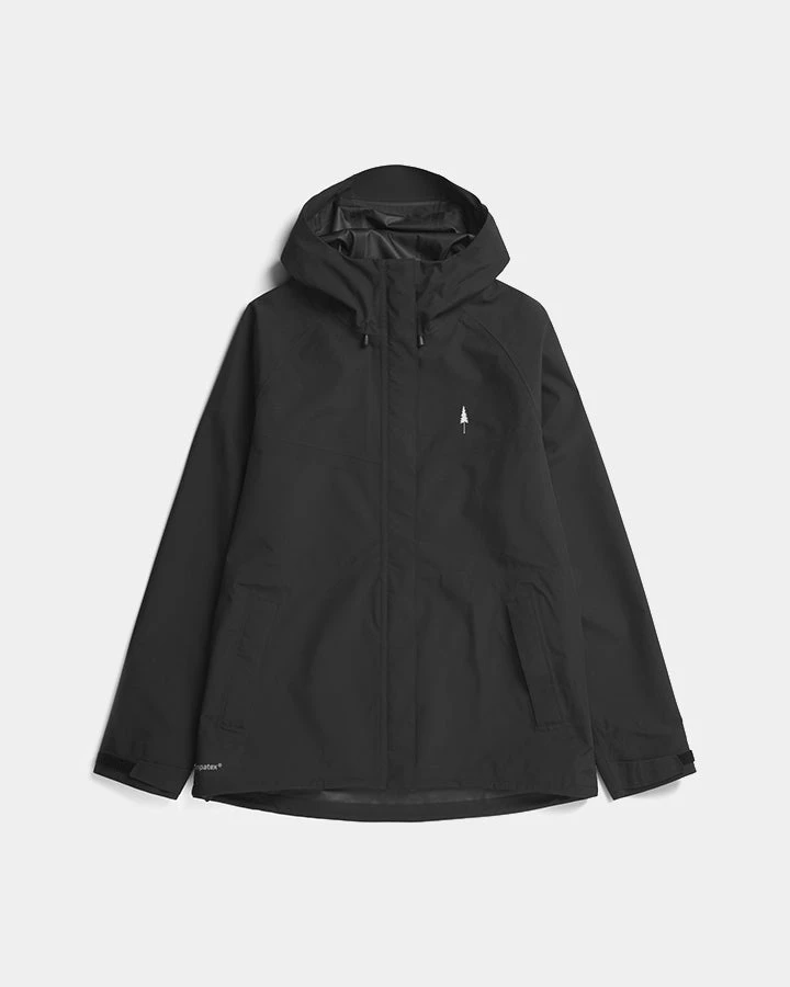 TreeJacket Rain Women Black 1 TreeJacket Rain Women Black