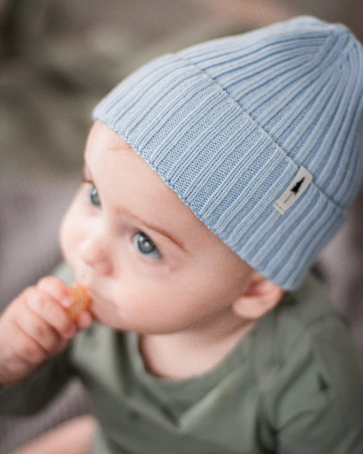 Treeanie Ribbed Baby Light Blue 2 Treeanie Ribbed Baby Light Blue – Bild 2