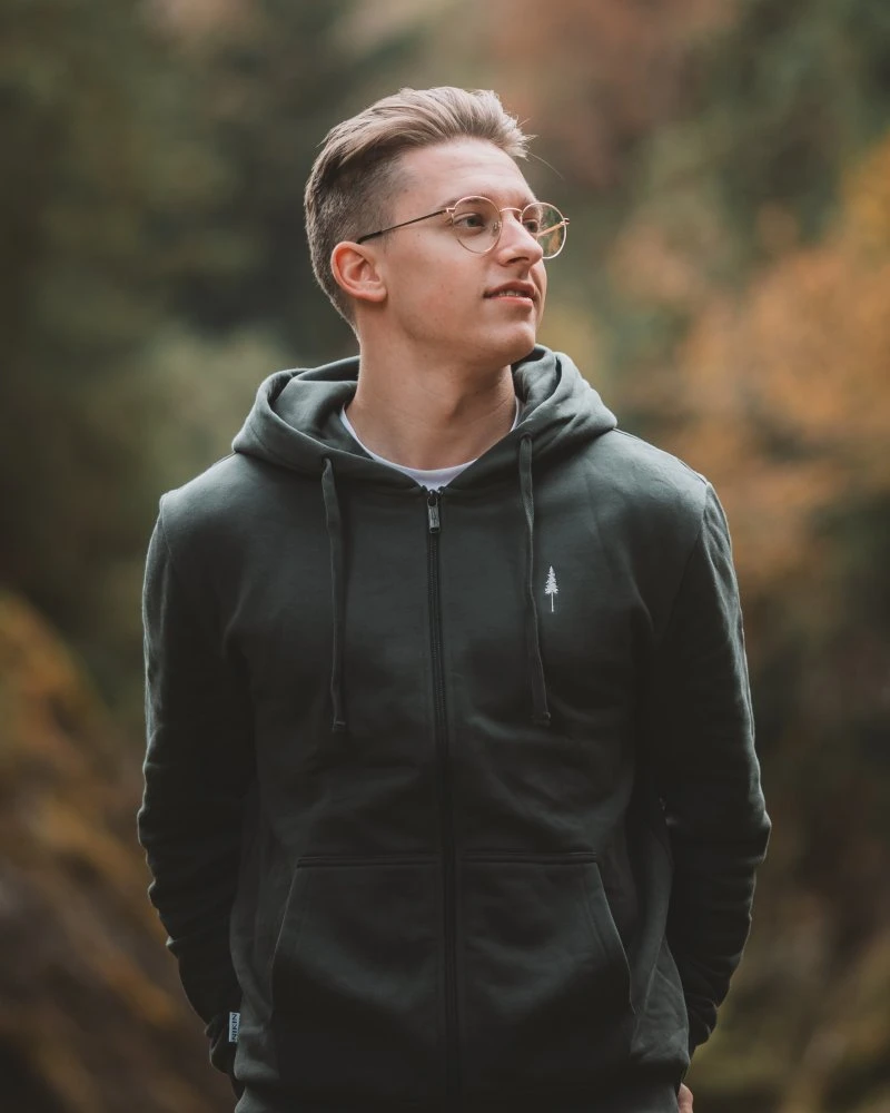 TreeHoodie Jacket Ash Green 2 TreeHoodie Jacket Ash Green – Bild 2