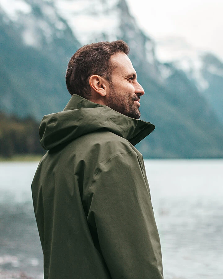 TreeJacket Rain Dark Olive (1st Edition) – Bild 2