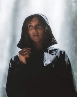 TreeJacket Rain Women Black (1st Edition) -Nikin Photo AW24 Jacket 1705 NS Jacket Shoot Waterfall Female 17 1