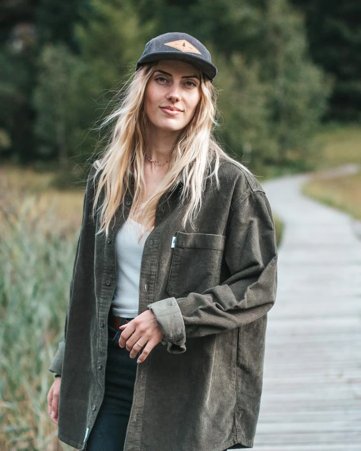 TreePlanter Overshirt Corduroy Grape Leaf 3 TreePlanter Overshirt Corduroy Grape Leaf – Bild 3