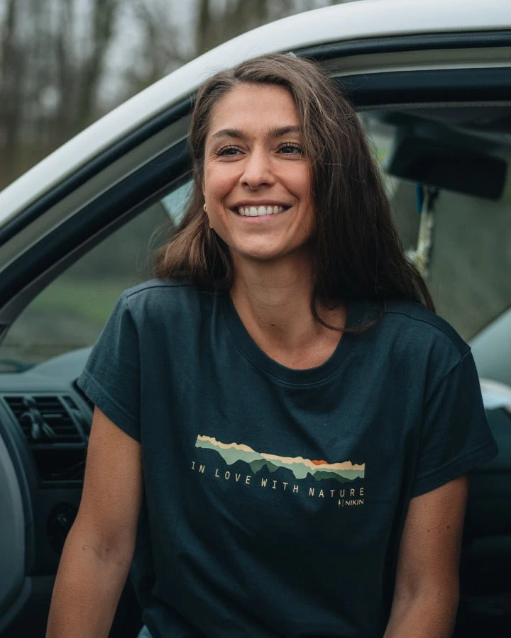 TreeShirt Mountain Panorama Women Anthracite 2 TreeShirt Mountain Panorama Women Anthracite – Bild 2