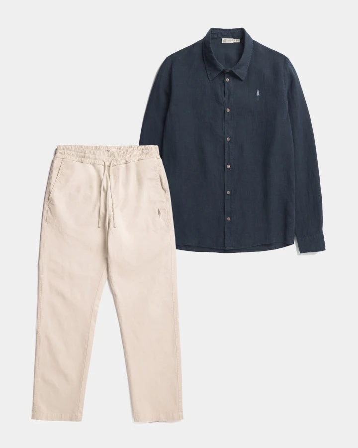 TreePlanter Shirt Linen & TreePants Chino 1 TreePlanter Shirt Linen & TreePants Chino